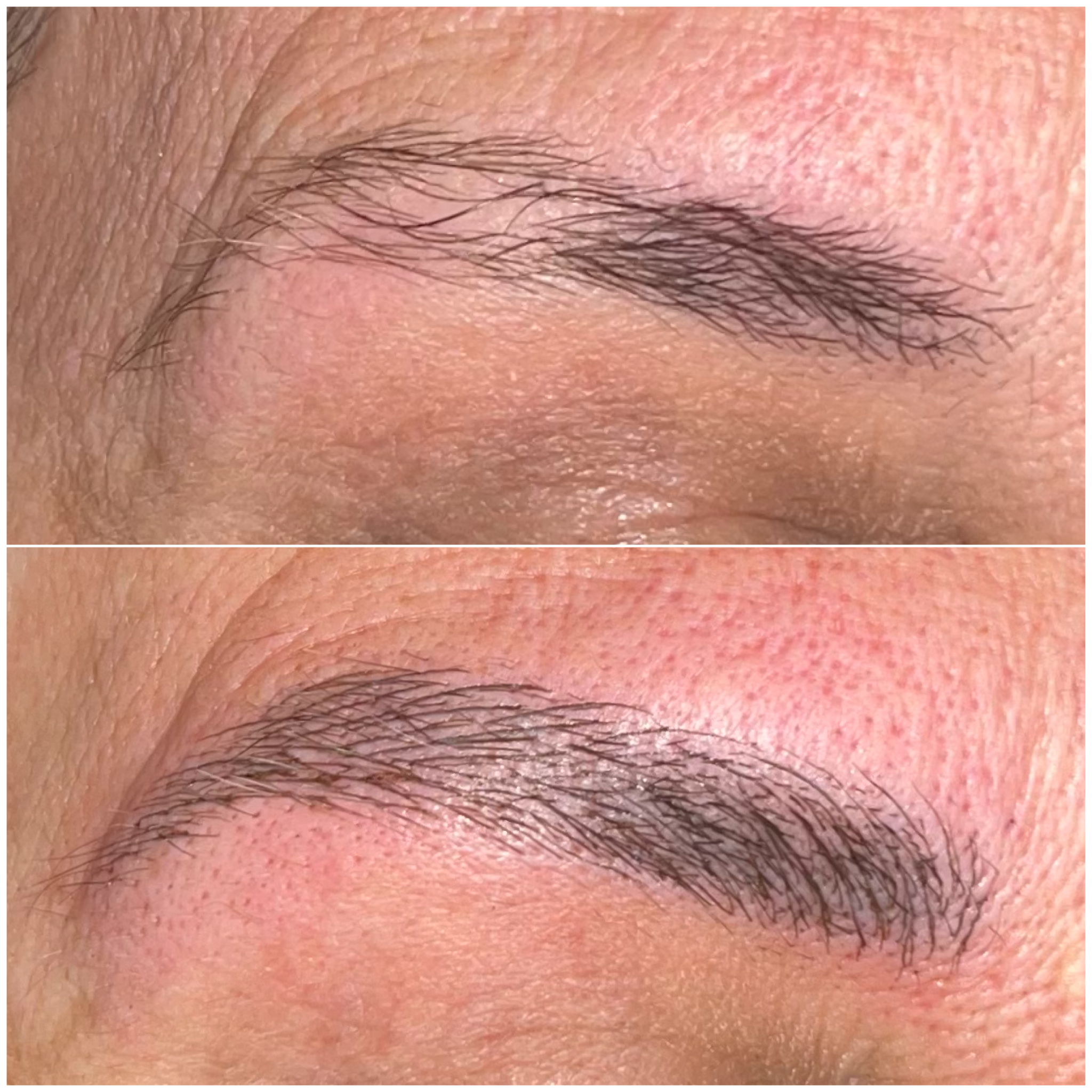 Cejas · Detalle del trazo